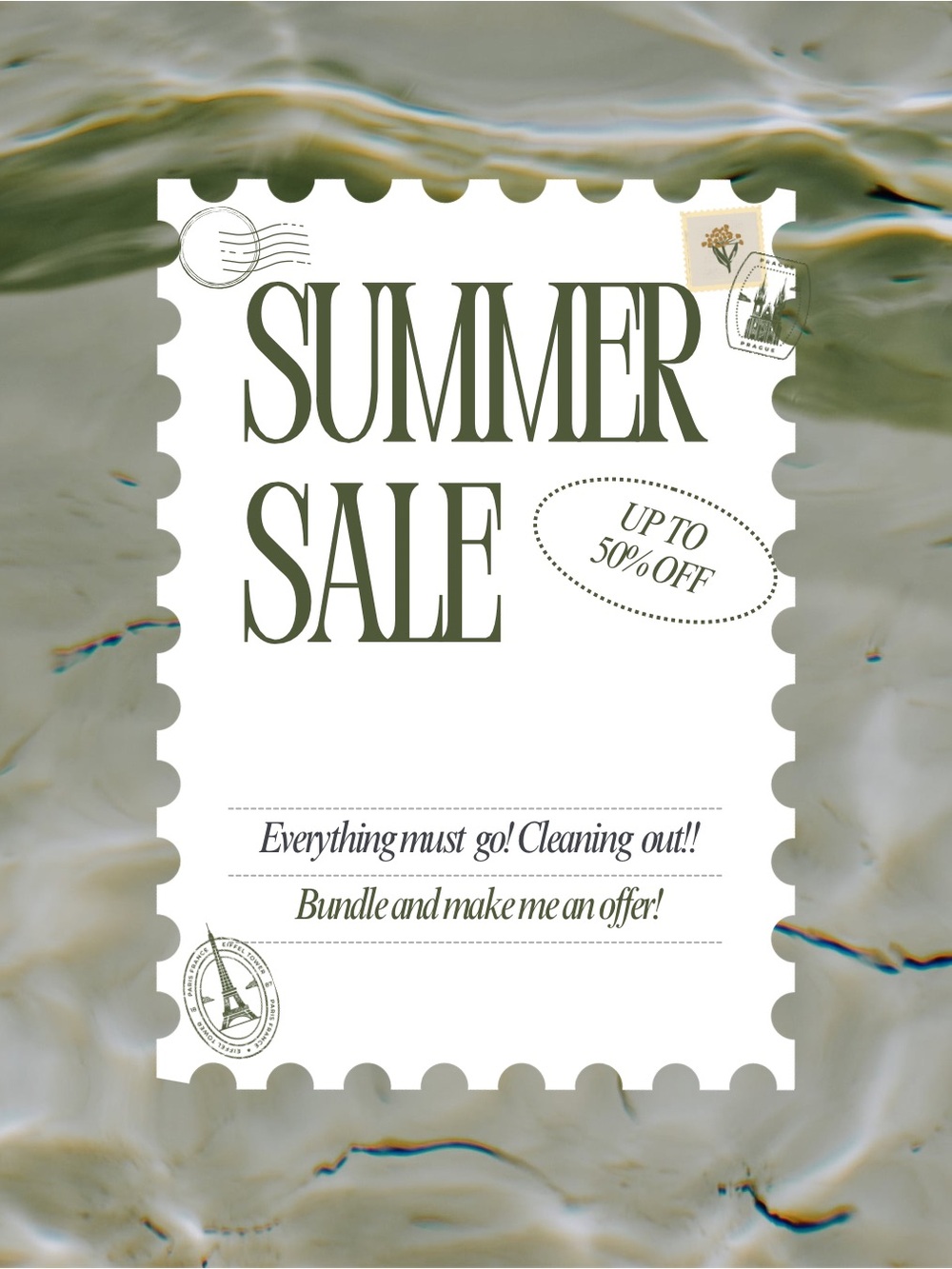 Summer Sale Clean Out!!
